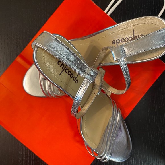 Pre-owned Chiccode Brand  (European)High Heel Sandals-Made in Italy - Picture 2 of 7